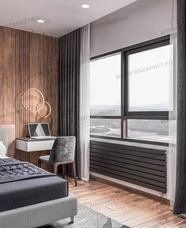 Warmmet Flat 60 H, 4 секции, ширина 1000мм фото 0